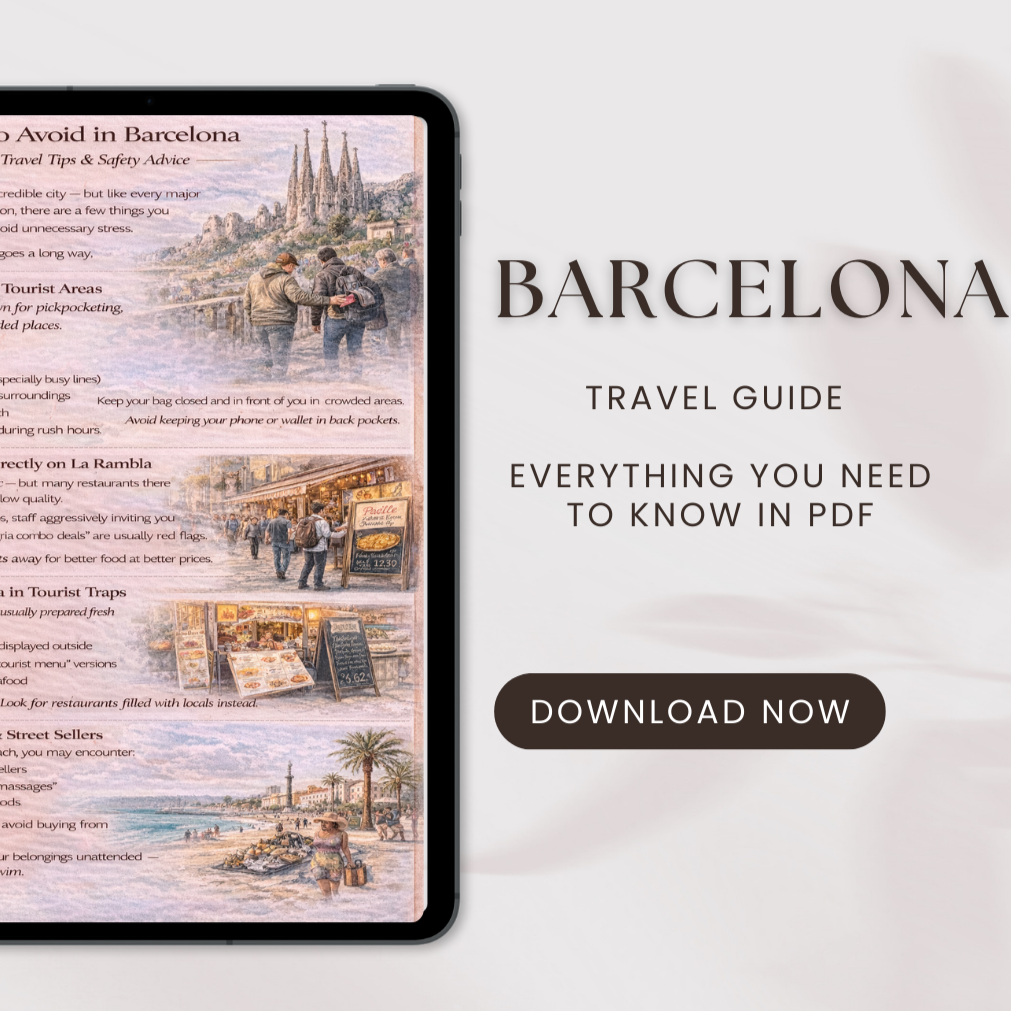 BARCELONA Mini Travel Guide – SPAIN Vacation Ideas / Planner / Itinerary