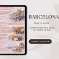 BARCELONA Mini Travel Guide – SPAIN Vacation Ideas / Planner / Itinerary