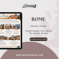 ROME Mini Travel Guide – ITALY Vacation Ideas / Planner / Itinerary