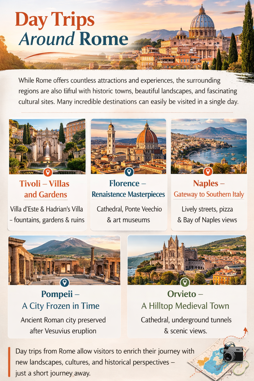 ROME Mini Travel Guide – ITALY Vacation Ideas / Planner / Itinerary